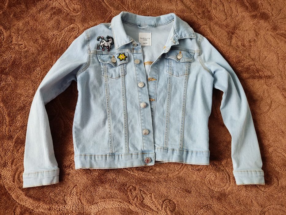 Kurtka jeansowa 134 Sinsay