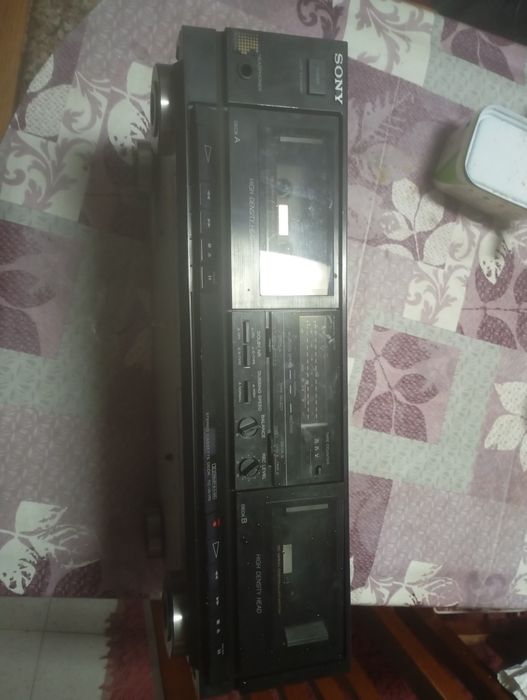 Leitor de cassetes Sony