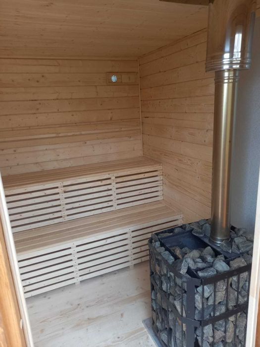 Apartament nad brzegiem jeziora, sauna, balia, ognisko