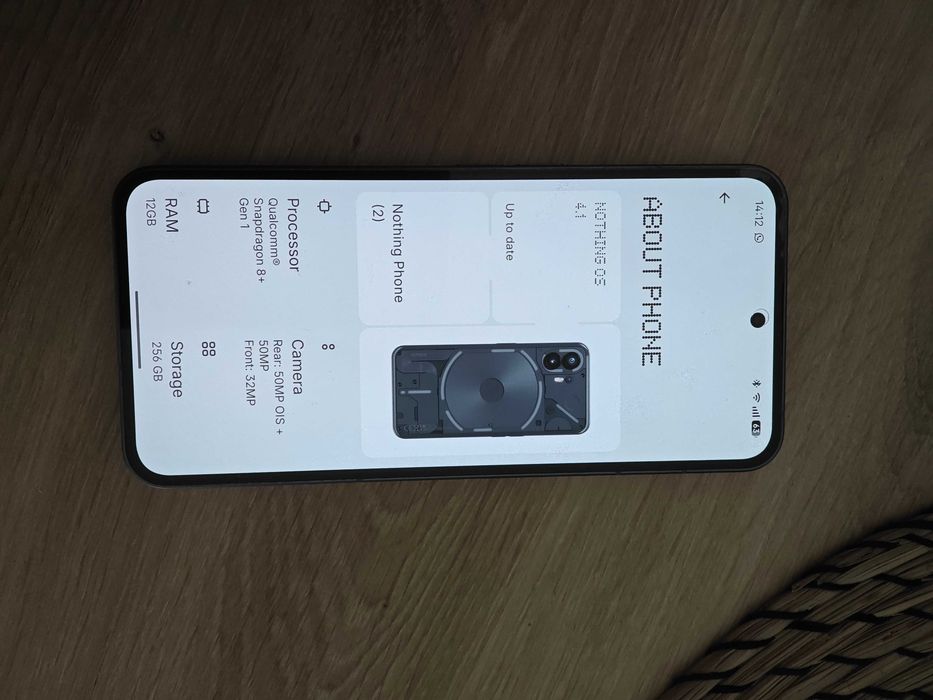 RESERVADO Nothing Phone (2) 256Gb/12Gb Dark Grey