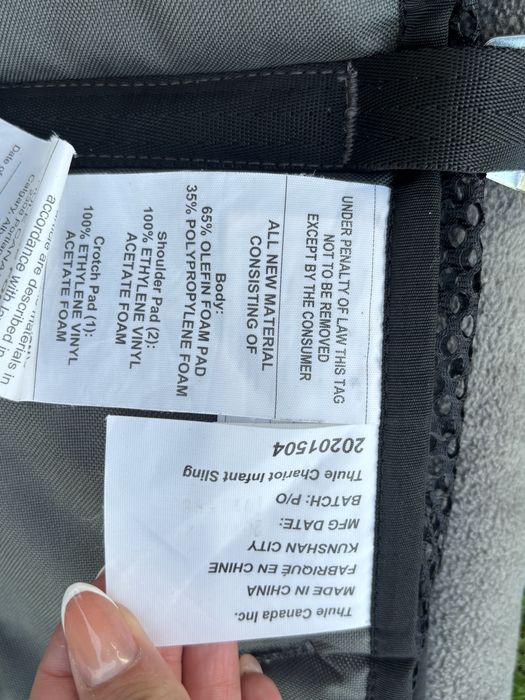 hamaczekThule Infant Sling Hamaczek Chariot