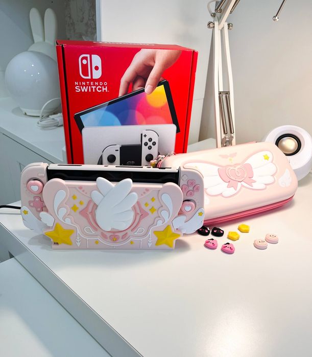 Nintendo Switch OLED + acessórios
