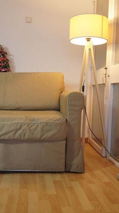 Soffa simples com capas lavaveis