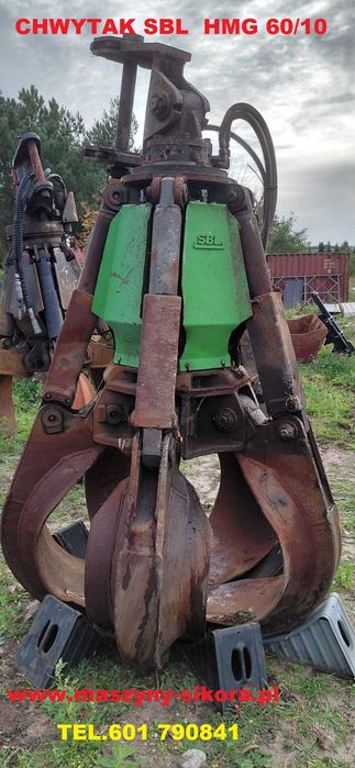 Chwytak do złomu SBL  HGT 60/10 Fuchs , Liebherr, SMAG , GSV