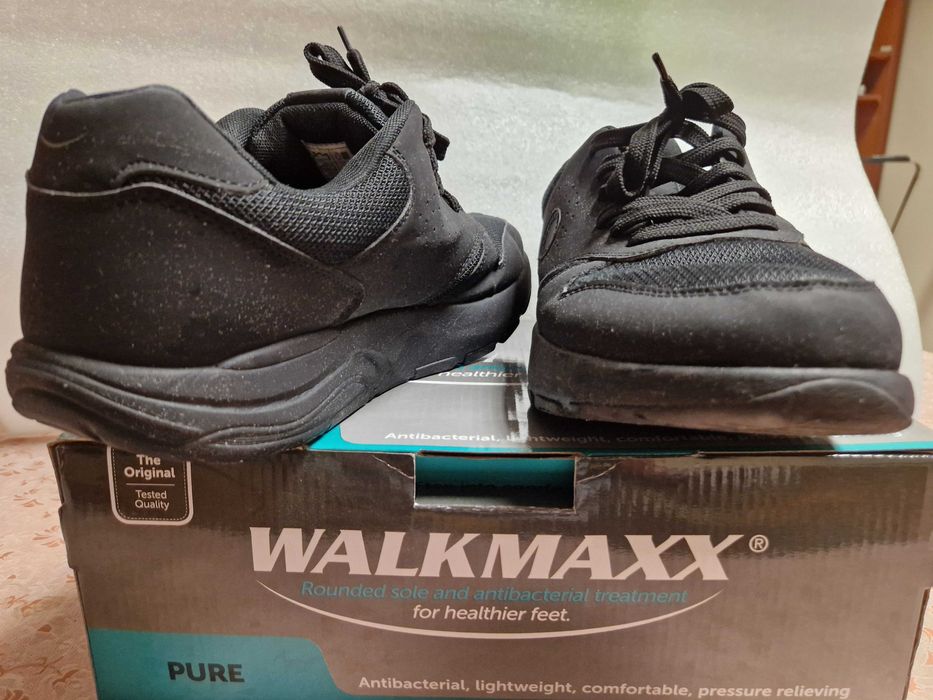 Buty czarne Walkmaxx Roz. 46