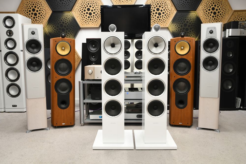 kolumny podłogowe stereo B&W Bowers&Wilkins 702 S2  Myślenice zamiana