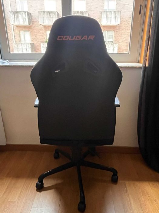 Cougar Fusion S Cadeira Gaming Preta/Laranja