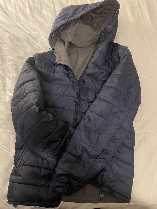 Casaco de Penas reversivel