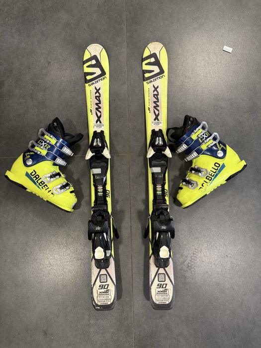 Zestaw narciarski Dziecięcy Narty SALOMON + buty DALBELLO Sklep Kraków