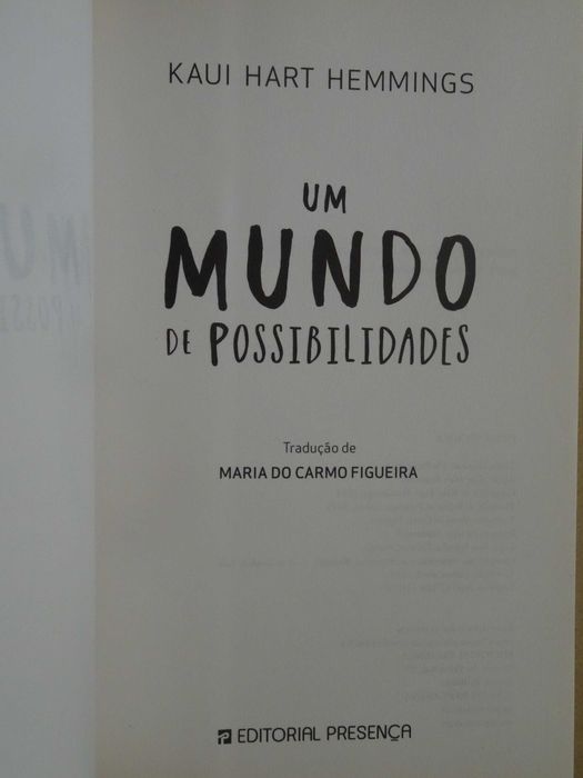 Um Mundo de Possibilidades de Kaui Hart Hemmings - 1ª Edição