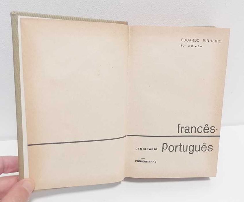 Dicionário Francês-Português, de Eduardo Pinheiro (7a edição)