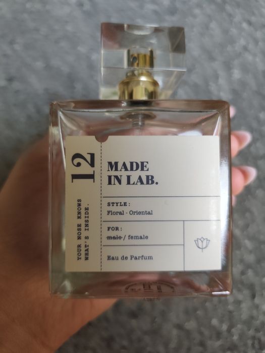 Perfumy made in lab nr 12