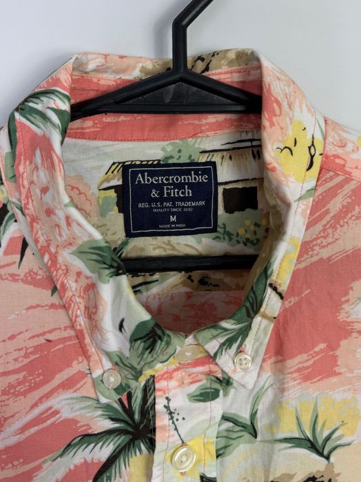 Koszula Hawajska Abercrombie & Fitch 100% Bawełna