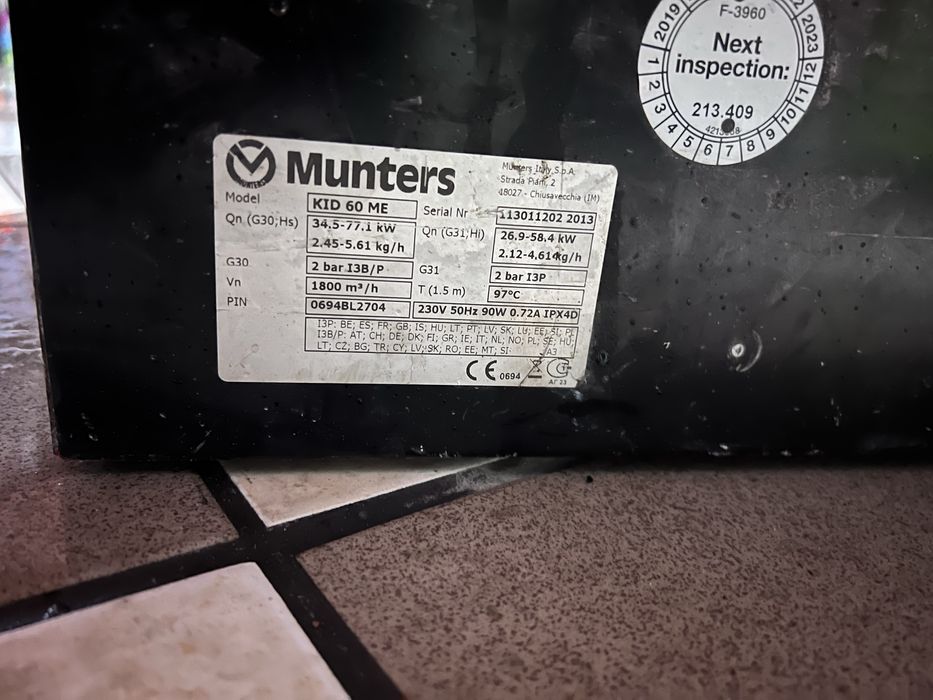 Nagrzewnica Munters kid 60me