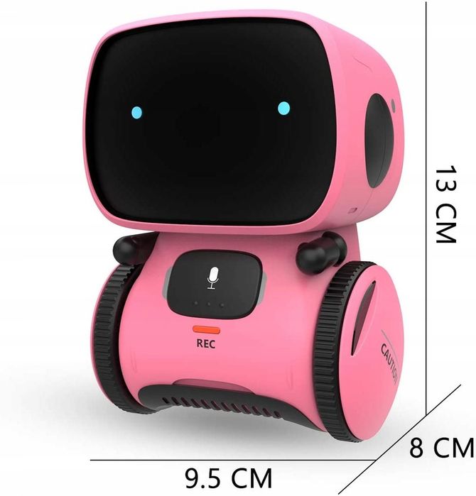 Robot Zabawka Dla DZIECI, Edukacyjny z Głosem TAŃCZY ŚPIEWA PREZENT MIKOŁAJ