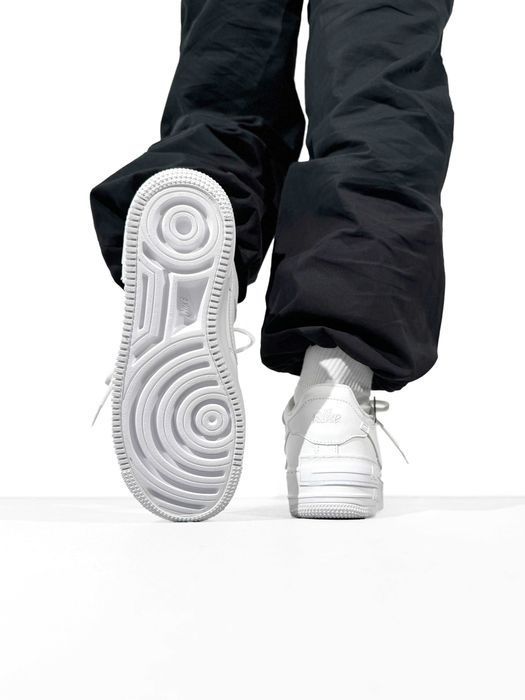 Кросівки Nike Air Force 1 Shadow Triple White premium
