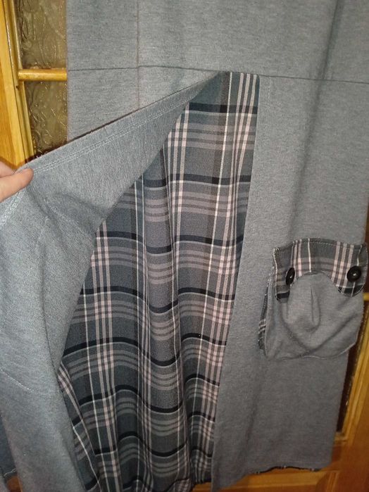 Сукня трикотажна на короткий рукав