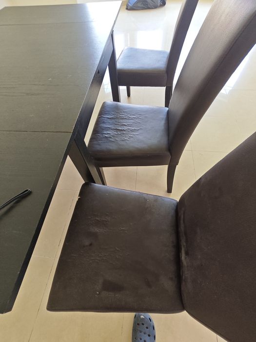 Mesa jantar + 6 cadeiras
