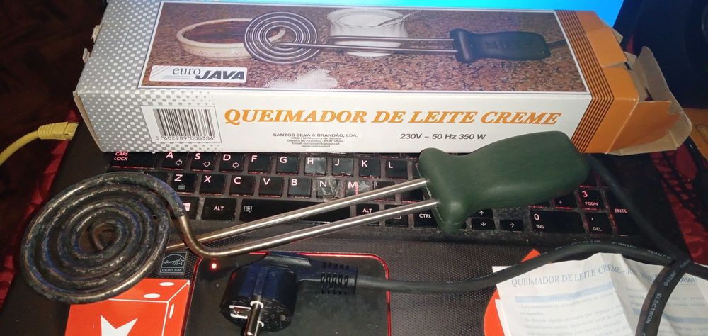 Aparelho Queimar Creme -Euro Java c/caixa-8E - Galheteiro-2E Desde 2E.