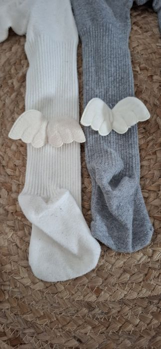 Rajstopy aniołki skrzydełka 80 2 pary