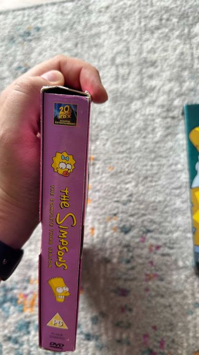 Sprzedam DVD Simpsonowie (The Simpsons) – sezony 3, 8 i 10.