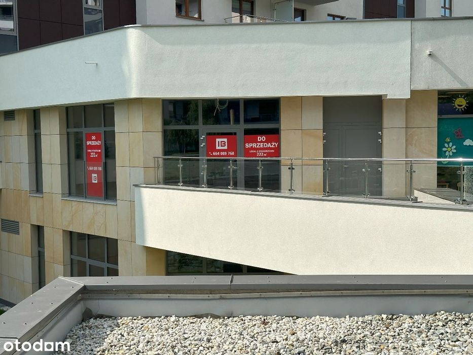 Lokal usługowy 222 m2 na sprzedaż Grzegórzki Park