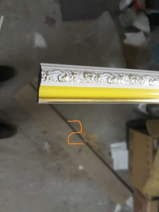 Продам пластиковий багет в рейках