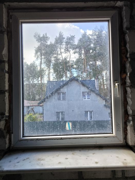 Okno 104x159 ciemny dąb