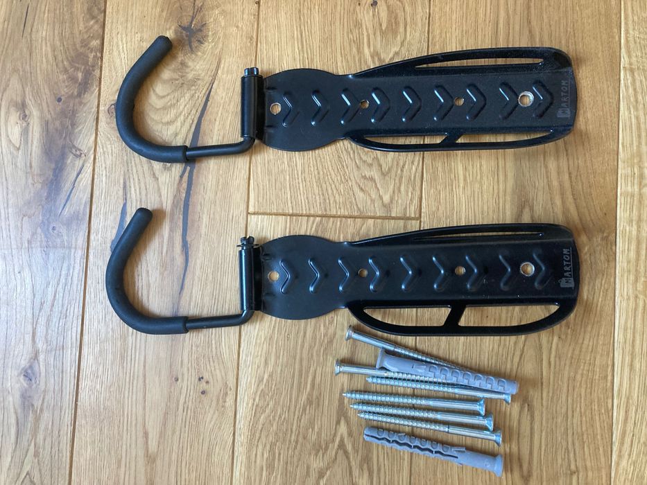 Wieszak, hak na rower na ścianę 2sztuki