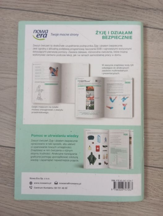 Żyję i działam bezpiecznie zeszyt ćwiczeń do EDB