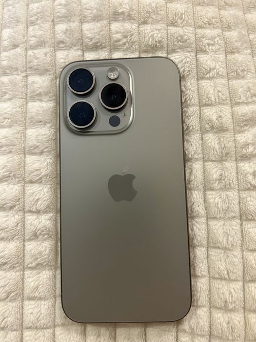 IPHONE 15 PRO, 1 Tb, STAN IDEALNY, kolor naturalny tytan