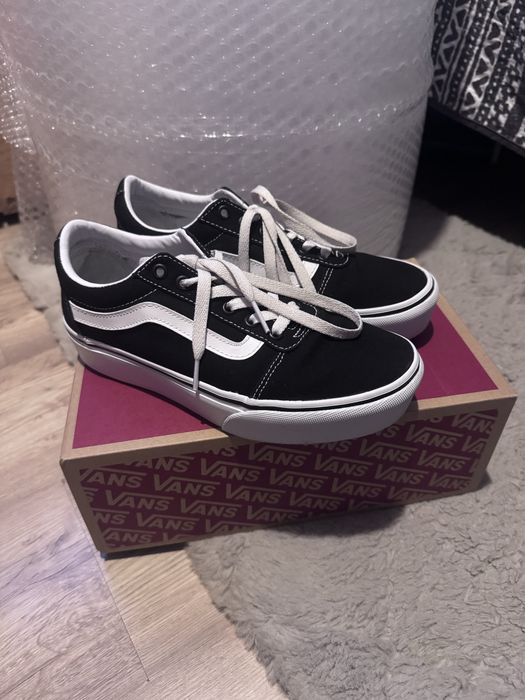 Buty trampki Vans WM ward platform czarne 38,5