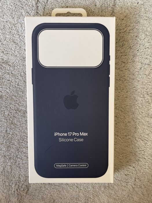 Etui/Plecki silikonowe MagSafe  iPhone 17 Pro Max granatowy