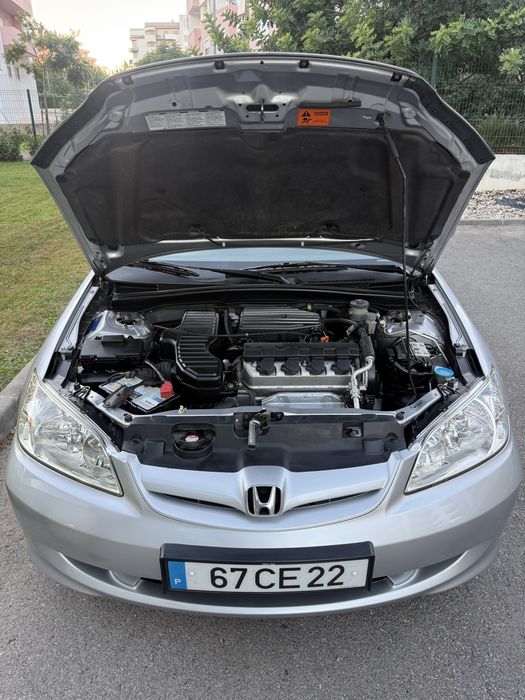Honda Civic Nacional • 1.6 Gasolina 110 cv • 96 mil km c/Histórico • Único Dono até 2026 • Todo Original • Revisado c/ Fatura • IPO/IUC 9/27