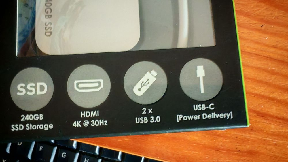 Disco externo SSD 240GB Minix