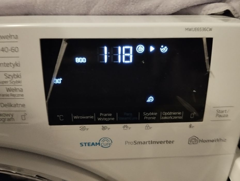 Pralka Beko slim proSmart inverter steamcure para Home Whiz