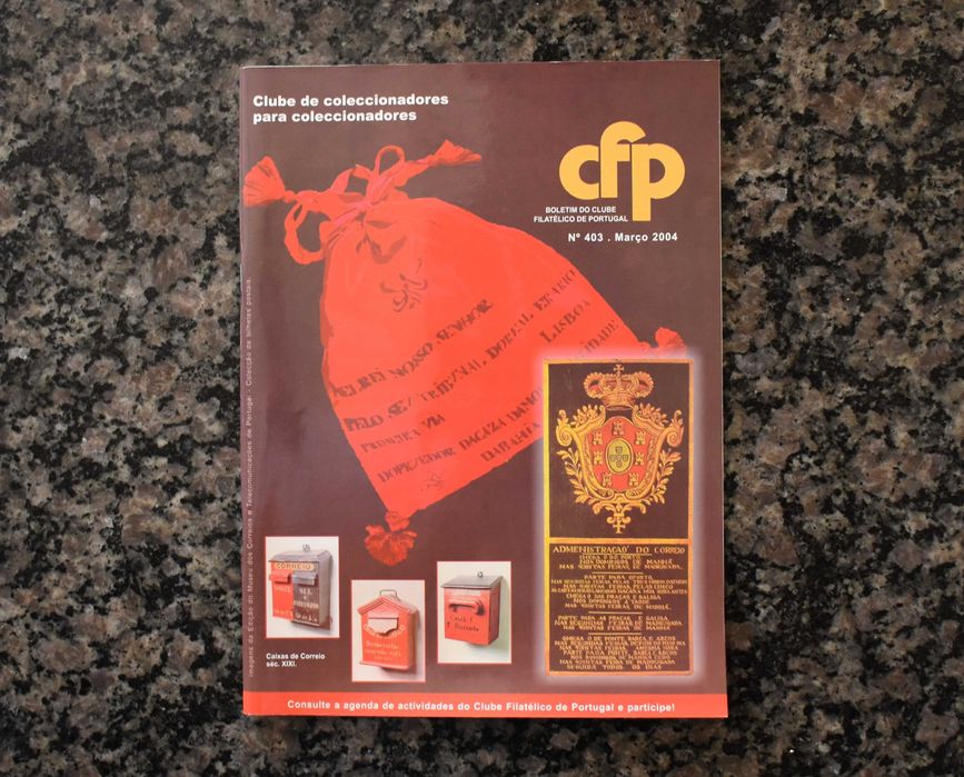 Boletim do Clube Filatélico de Portugal Nº 403 (Março 2004)