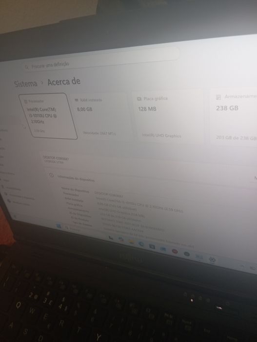 Computador portátil Fujitsu