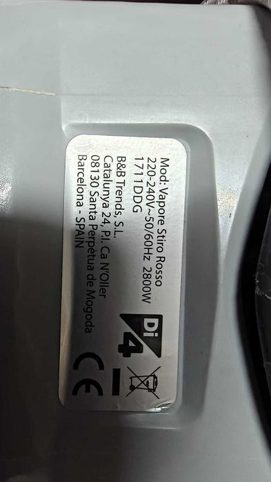 Ferro de engomar DI 4 Vapore StiroRosso