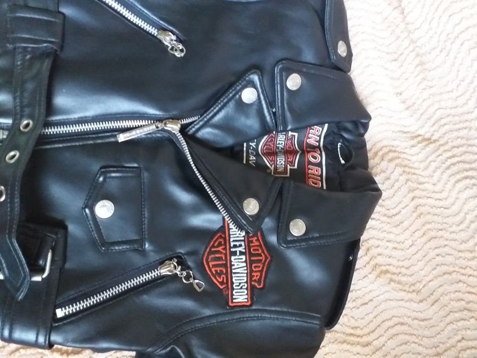 Kurtka Skórzana Harley Davidson dla dziecka