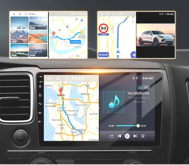 RÁDIO GPS ANDROID 13 SMART 05-10