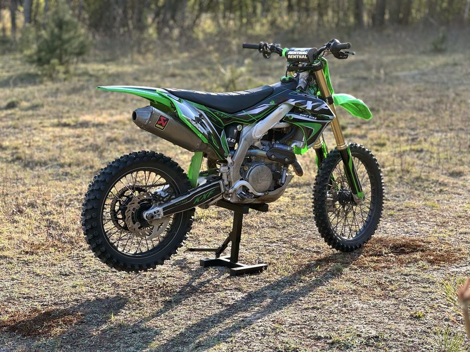 Kawasaki kxf 450 2021 AKRAPOVIC kx450f