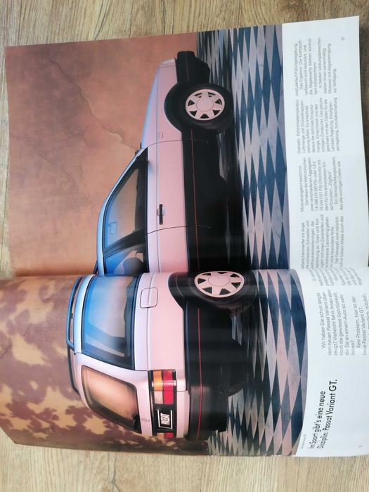 Prospekt VW Passat Variant B3