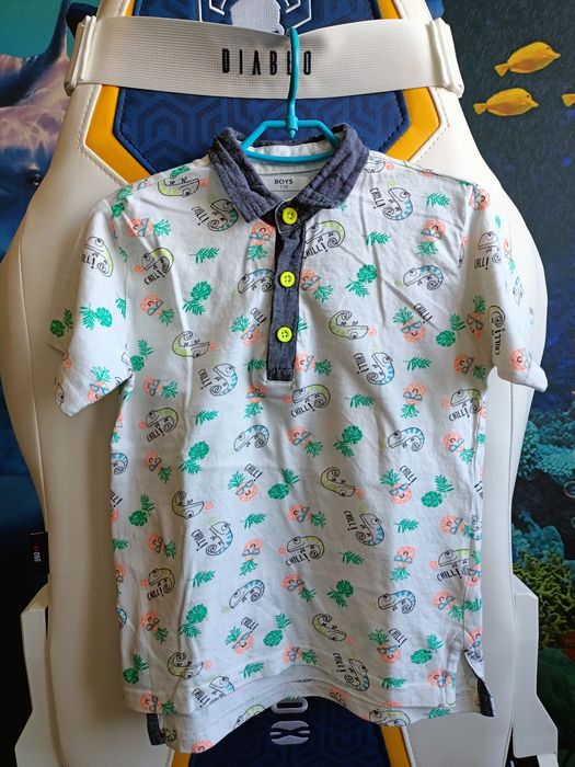 Rozm.110 T-shirt polo, bluzeczka, koszulka