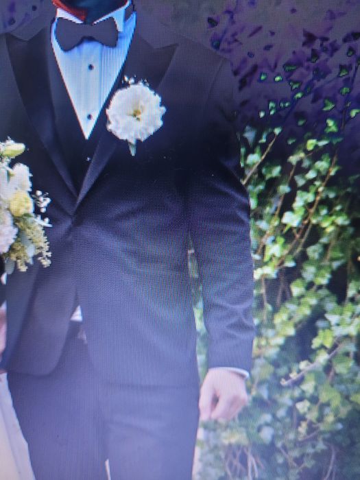 Smoking czarny na Studniówkę/Ślub