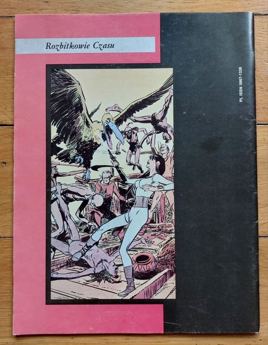 Komiks Rozbitkowie czasu uśpiona gwiazda