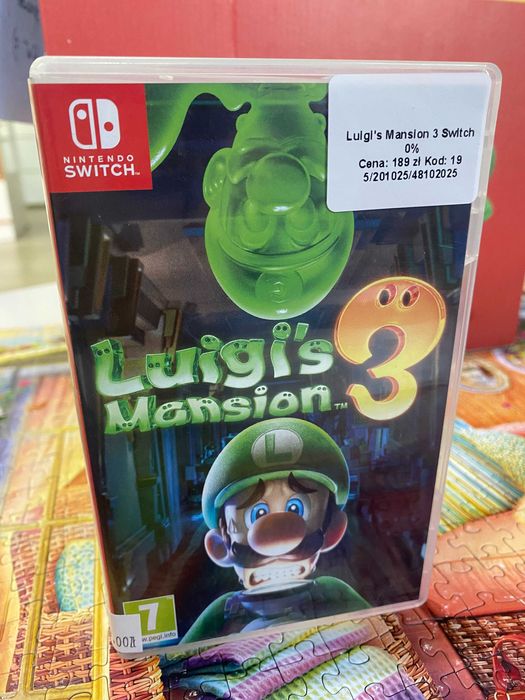 Luigi's Mansion Nintendo Switch Sklep Iława Iława •