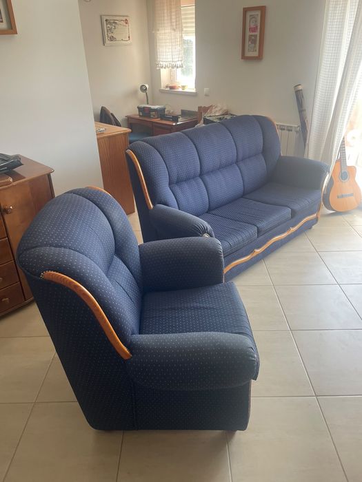 Sofá com Poltronas como novos