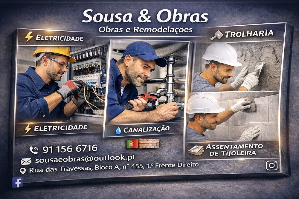 Realizo trabalhos em algumas áreas