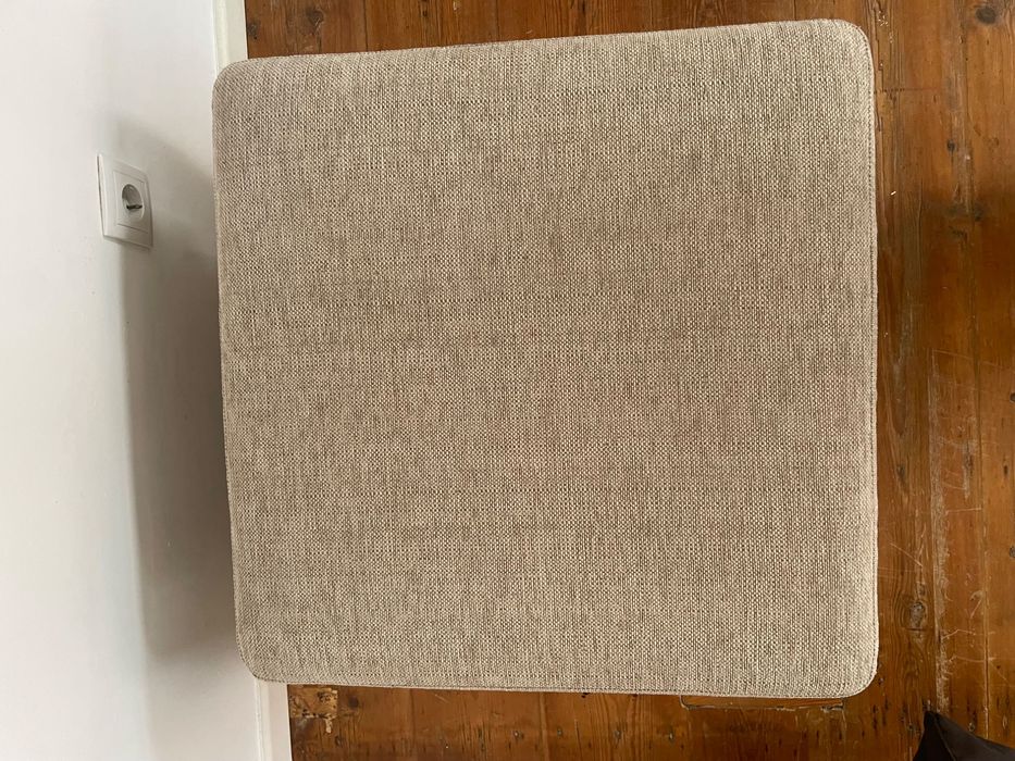 Pouf da divano beige